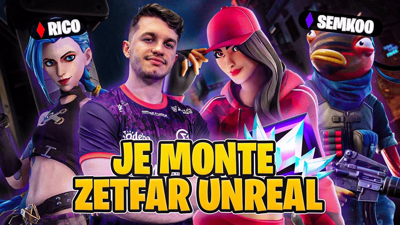 JE MONTE ZETFAR UNREAL 😍 Il est trop nul... (Ft. @SemkoTV @RicoYtb )
