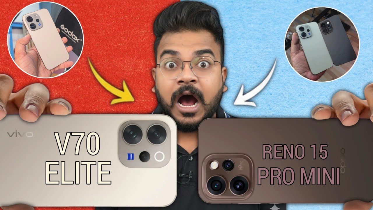 vivo V70 Elite vs OPPO Reno 15 Pro Mini | vivo V70 Elite vs OPPO Reno 15 Pro Mini Camera Test