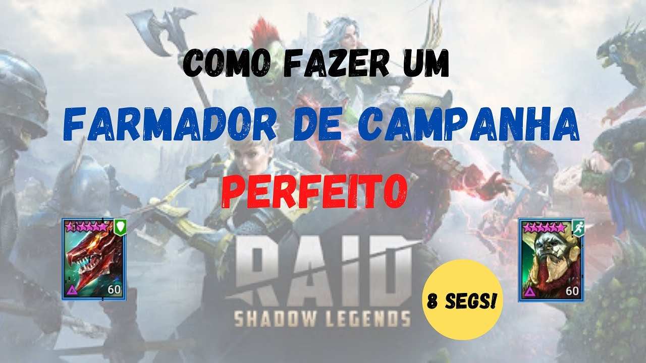 RAID: Shadow Legends | 3 dicas para ter o farmador de campanha perfeito!