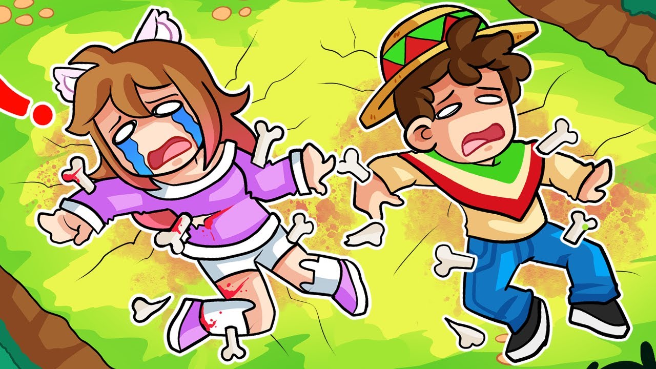 Nos ROMPEMOS TODOS los HUESOS en ROBLOX con SILVIOGAMER 🦴💥🤕