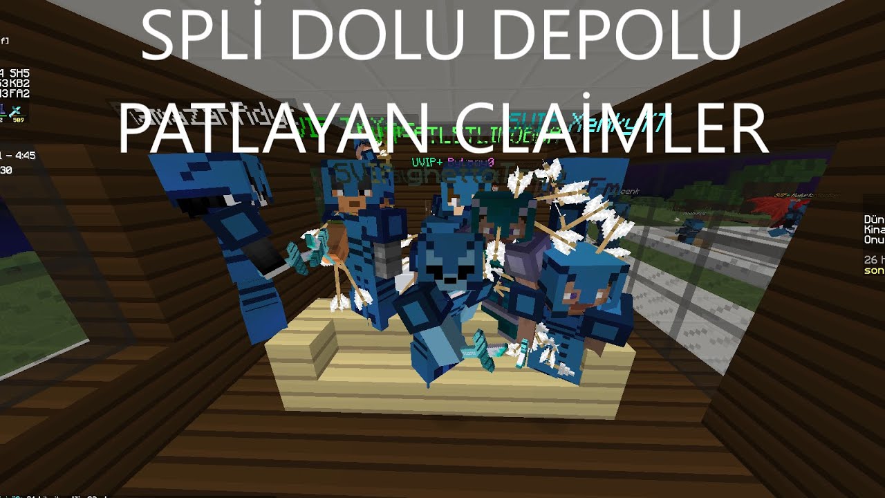 SPLİ DOLU PATLAYAN CLAİMLER CASUS PVP