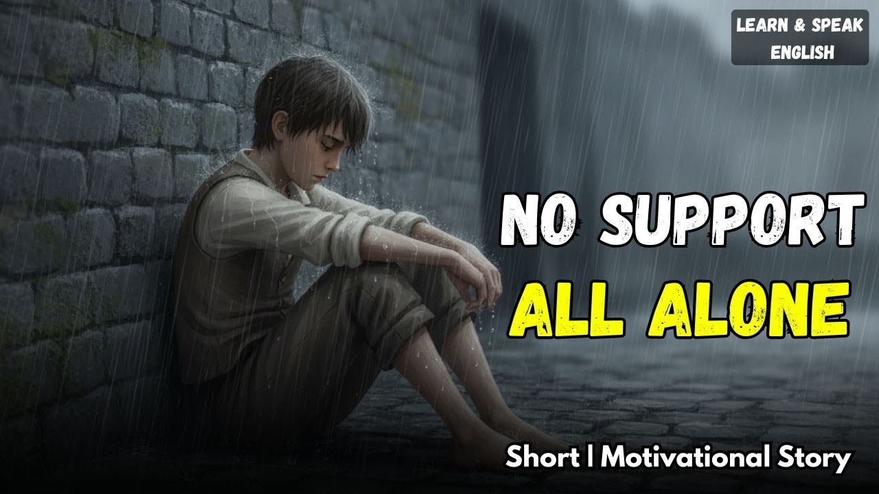 A Poor Boy With No Support | What He Did Next Will Inspire You | Motivational English Story