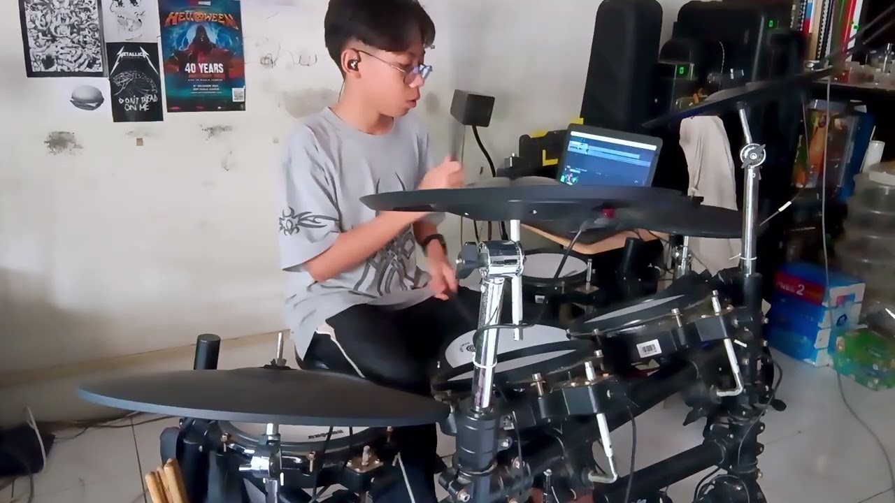 Time is Running Out -  Muse - Drum Cover by Zahrin Amir