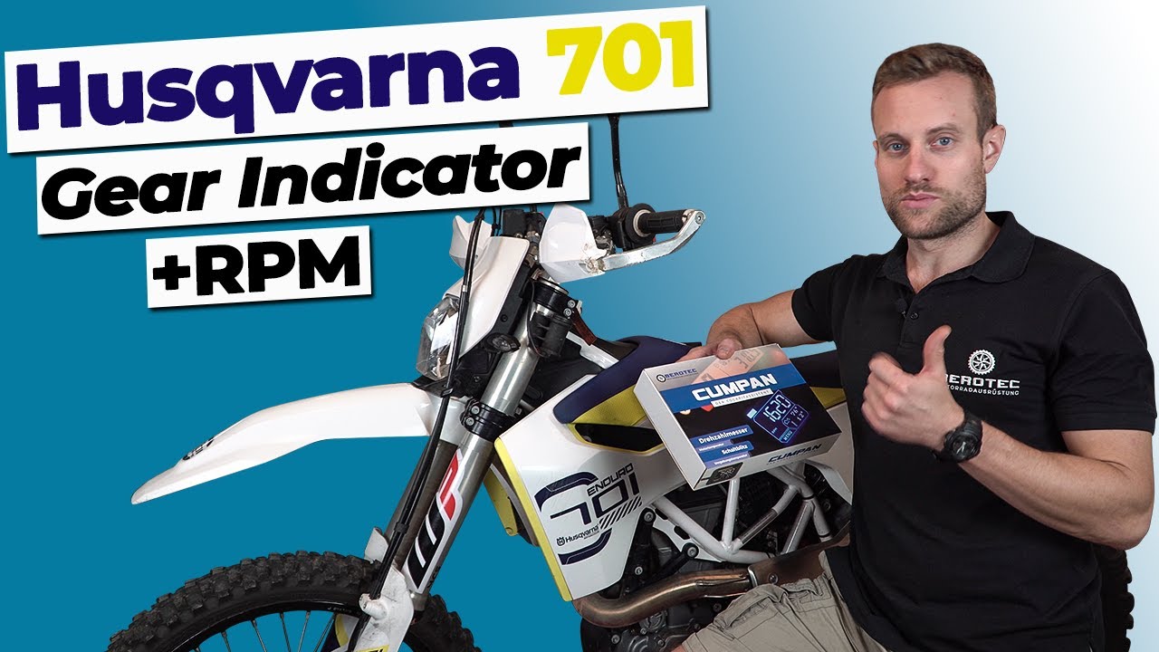 KTM 690 / Husqvarna 701 | Drehzahlmesser CUMPAN | Einbau und Montage