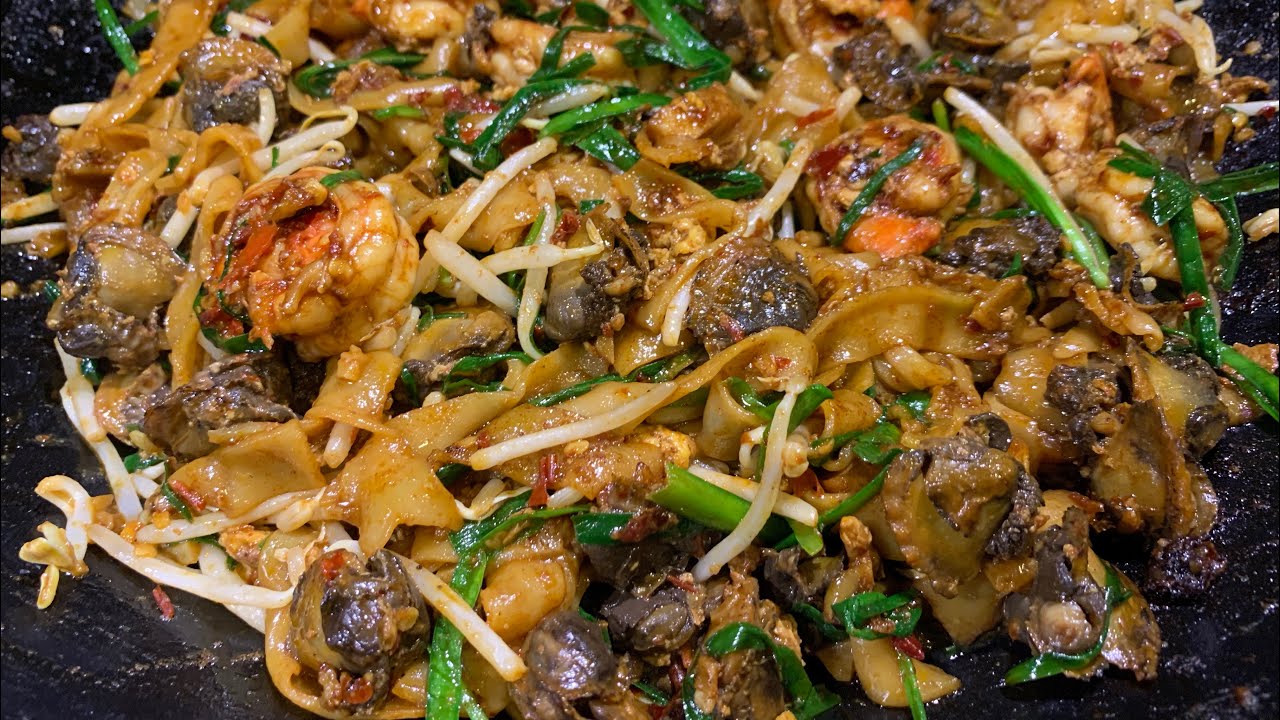 Fried Kue Teow Kerang Lebih