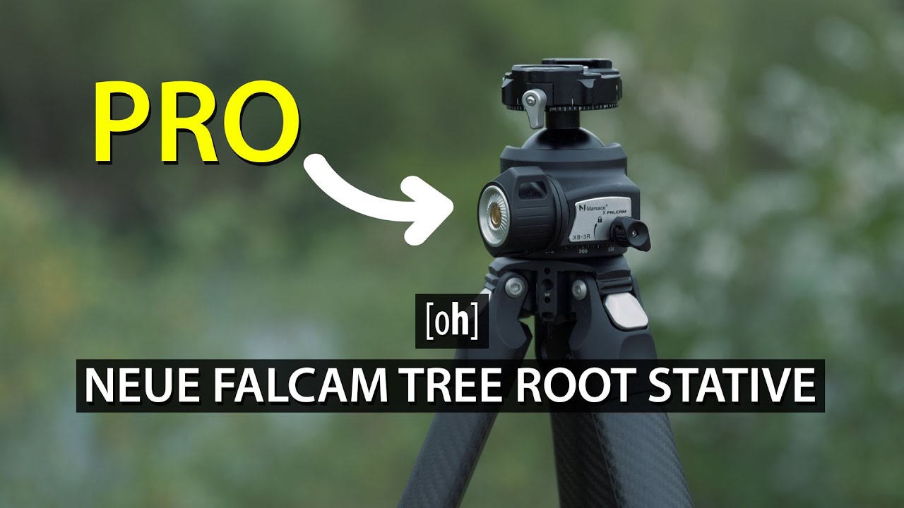 Falcam Tree Root PRO Stativ und Tree Root SE Stativ im Vergleich mit dem Original Tree Root