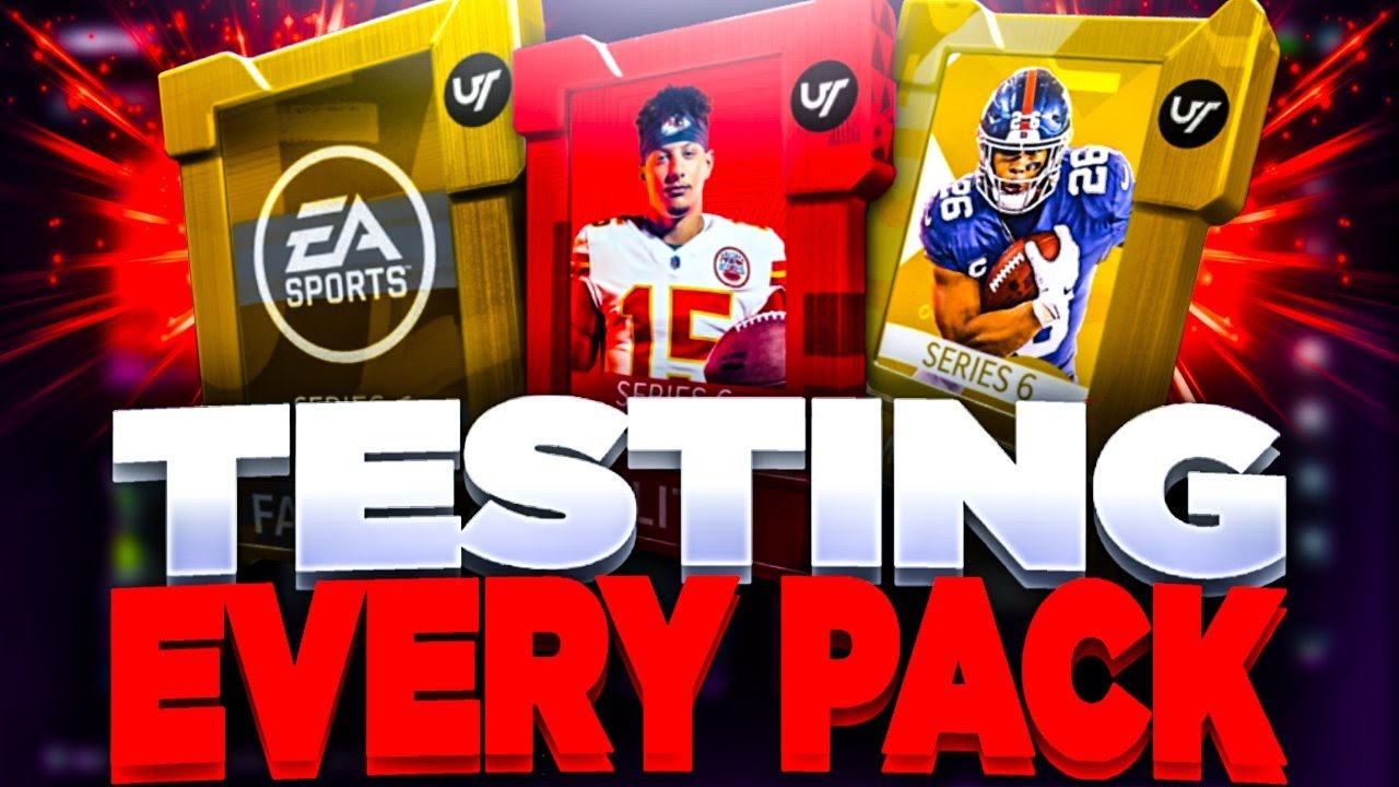 BEST PACKS REVEALED?! | TESTING EVERY PACK IN MADDEN! | HUGE PACK OPENING MADDEN 21!