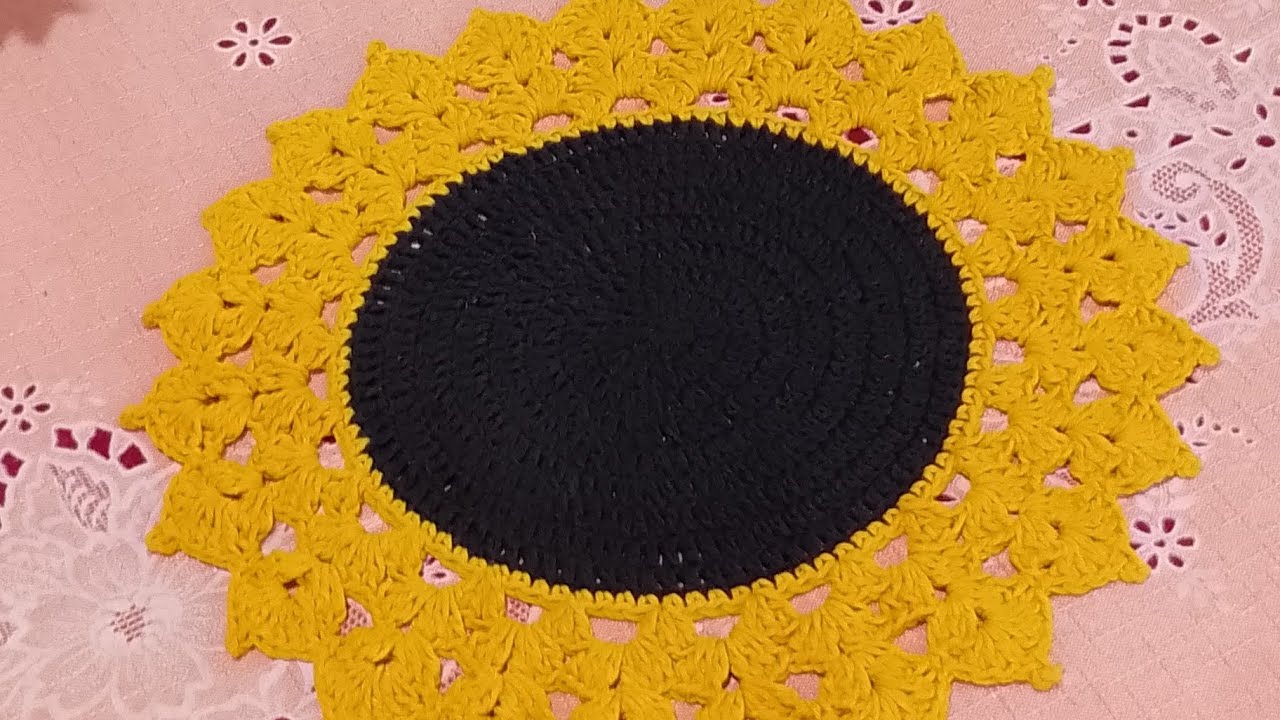 Supla girassol 🌻#supladecroche #suplagirassol#supla37cm