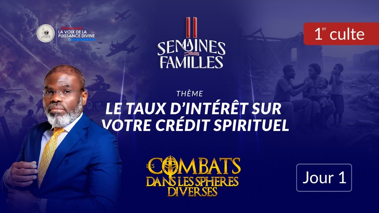 BIENVENUE à notre Premier Culte inaugural du 11 Janvier 2026 Orateur : Prophète Francis NGAWALA