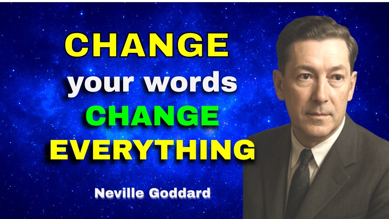 Neville Goddard’s Secret to Manifestation — Change How You Speak to Yourself, Change Everything