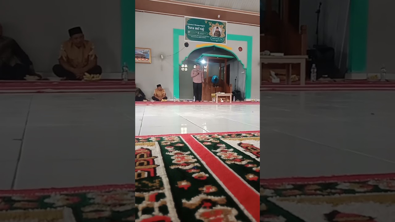 Acara penutupan wirid sebelum ramadhan,ohon maaf lahir batin 🙏🏿