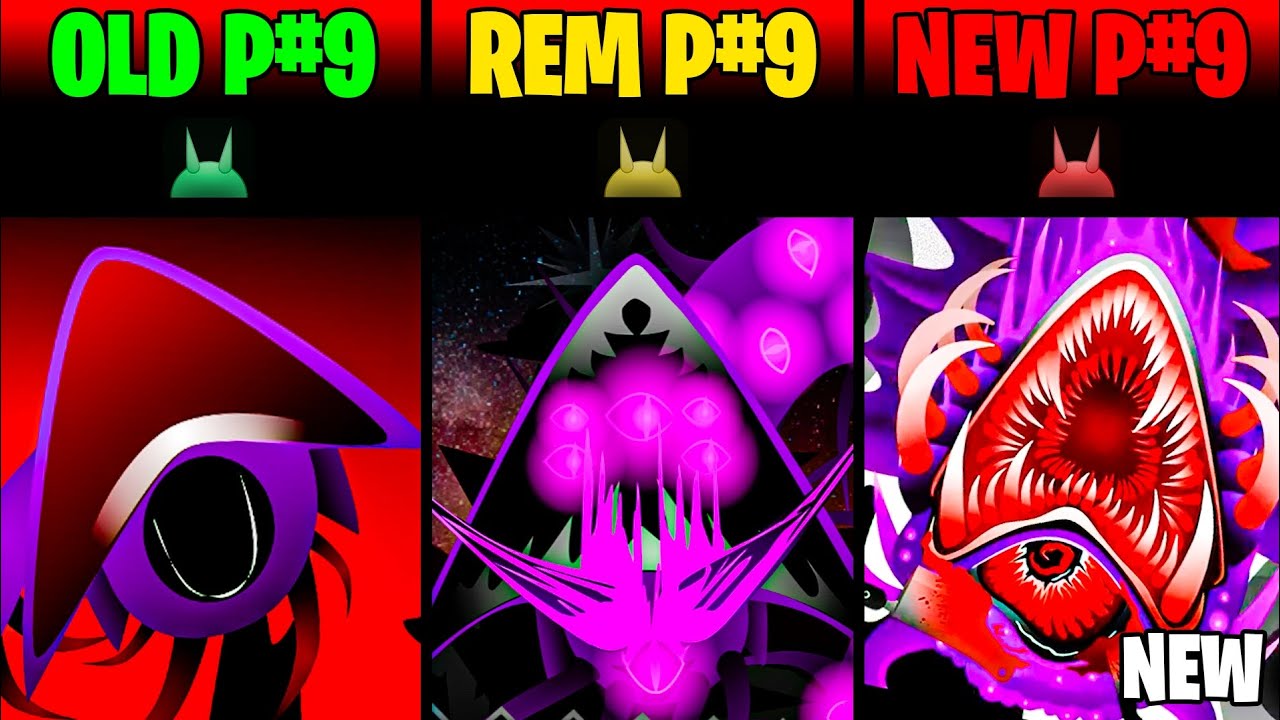 New Incredibox Sprunki Old Phase 9 VS Rem Phase 9 VS New Phase 9 (New Mod!)