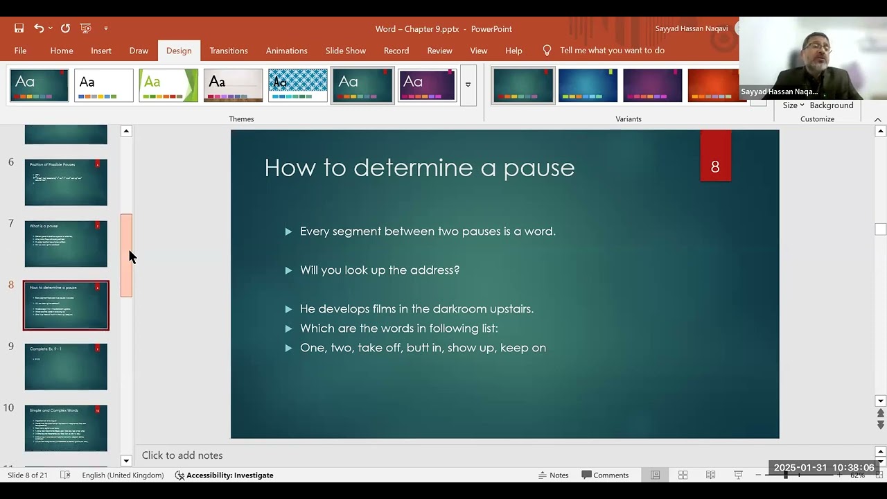 Chapter 9 explanation by Sayyad Hassan GMT20250131 183012 Recording 1920x1008