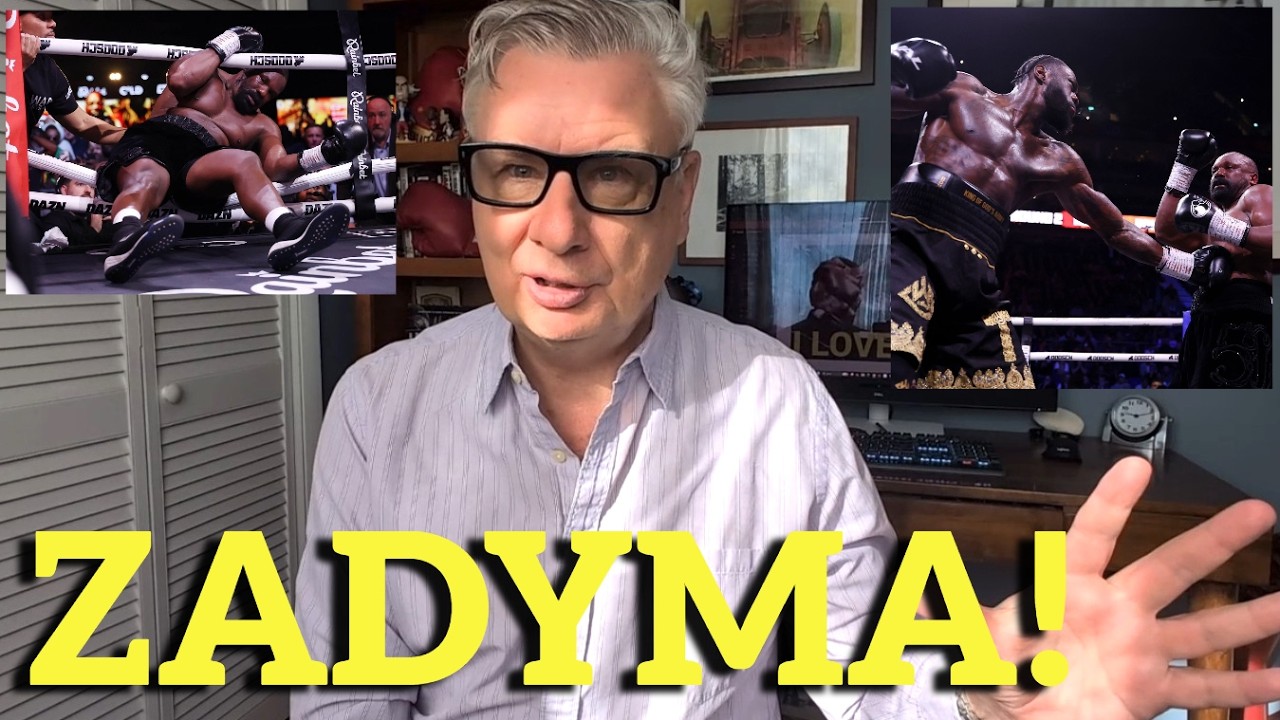 👊WILDER + SĘDZIOWIE RATUJĄ ŻYCIE CHISORY: NAJLEPSZA ZADYMA W HISTORII BOKSU? AJ CZEKA NA BOMBERA!