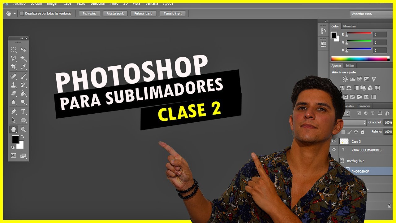 Photoshop para SUBLIMADORES -CLASES GRATIS- 2020 ✅ CLASE 2