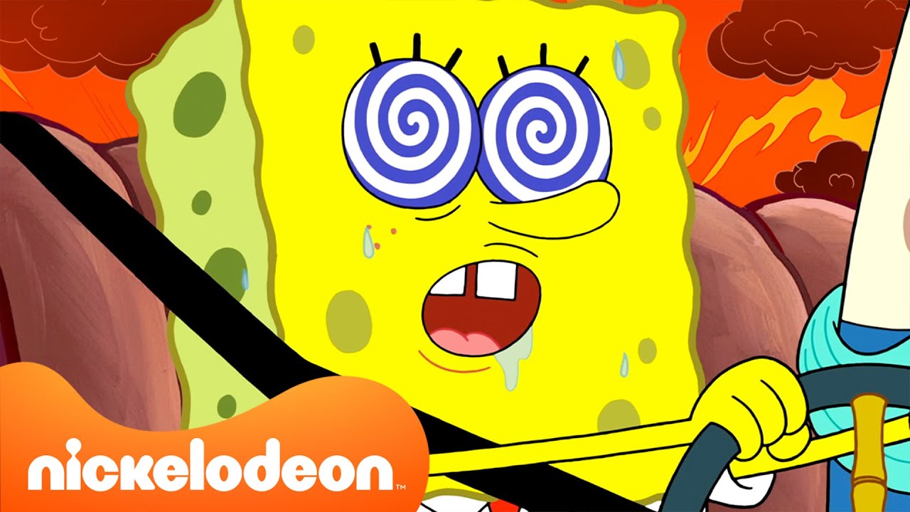 SpongeBob | Kecelakaan Mengemudi Terburuk SpongeBob – Diurutkan! 💥🚤 | Nickelodeon Bahasa