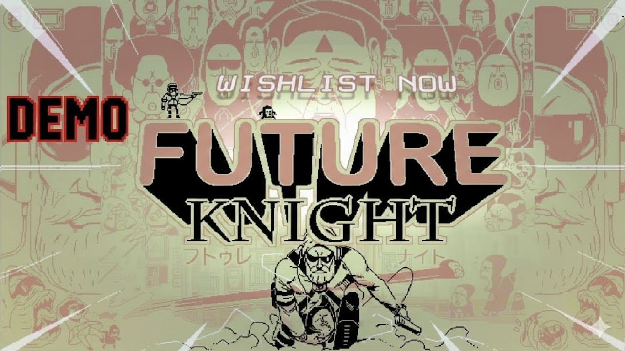 Полная демоверсия Future Knight &mdash; 2D сайд-скроллер-шутер (в классическом стиле Game Boy) [Без ком...
