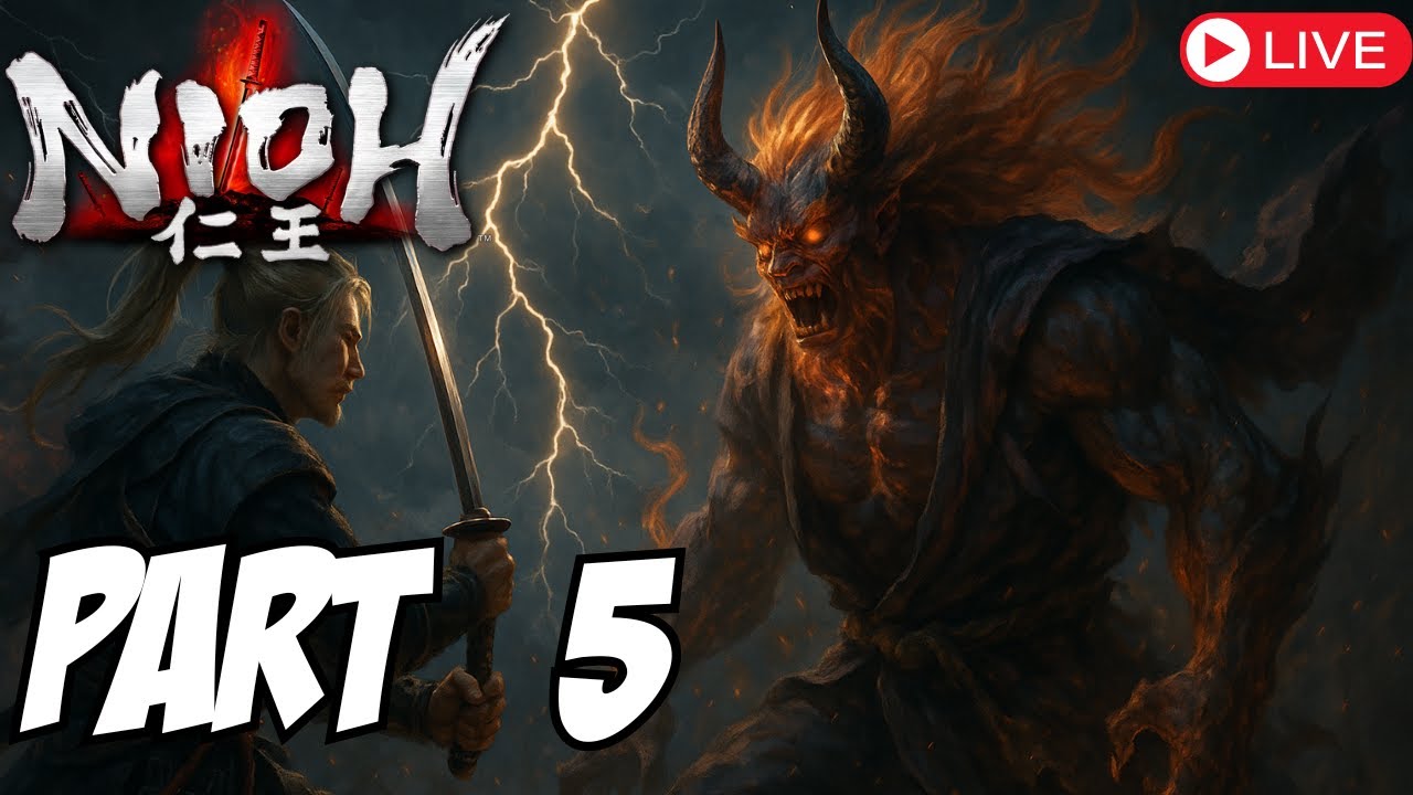 First Time Playing NIOH &ndash; Brutal Samurai Soulslike Experience Begins!