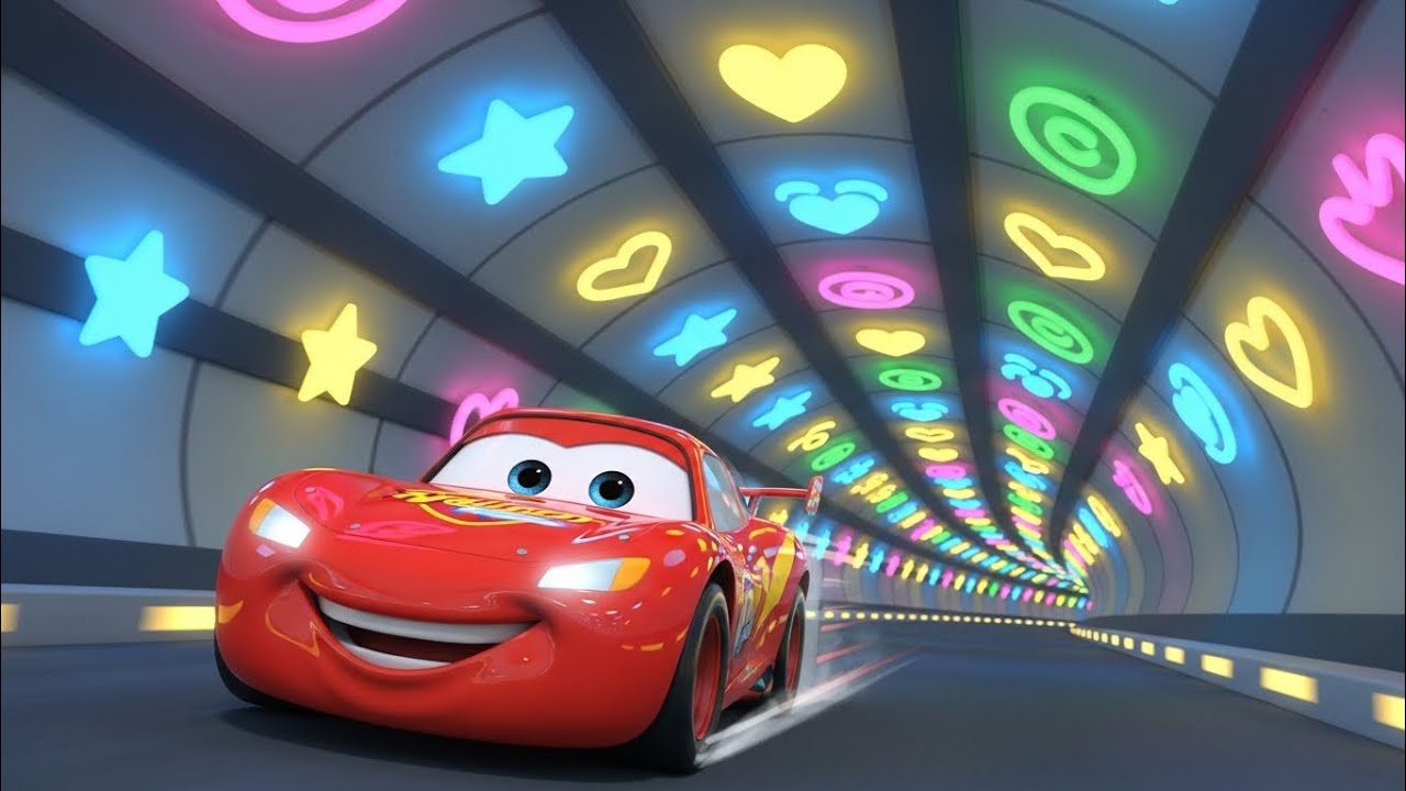 Zoom Red Little Cars 🚗🎶 | Fun Racing Song for Kids & Toddlers⭐ 