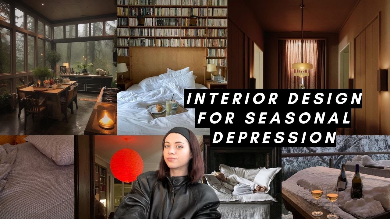 Interior design for seasonal blues (creating a cozy, warm space)