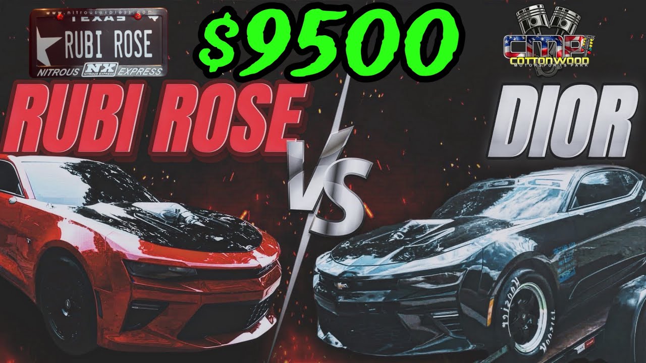 ГОНКА RUBI ROSE vs DIOR $9500 *НОВЫЙ ДРЭГ-СТРИП* (КРУПНОЕ ГОНОЧНОЕ СОБЫТИЕ)