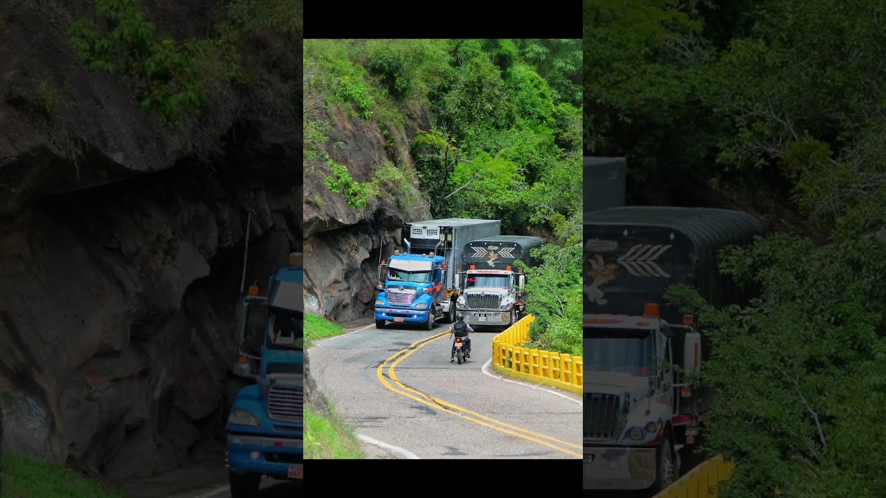 Esto es una completa locura. Tractomulas colombianas 🇨🇴🫂📸💥