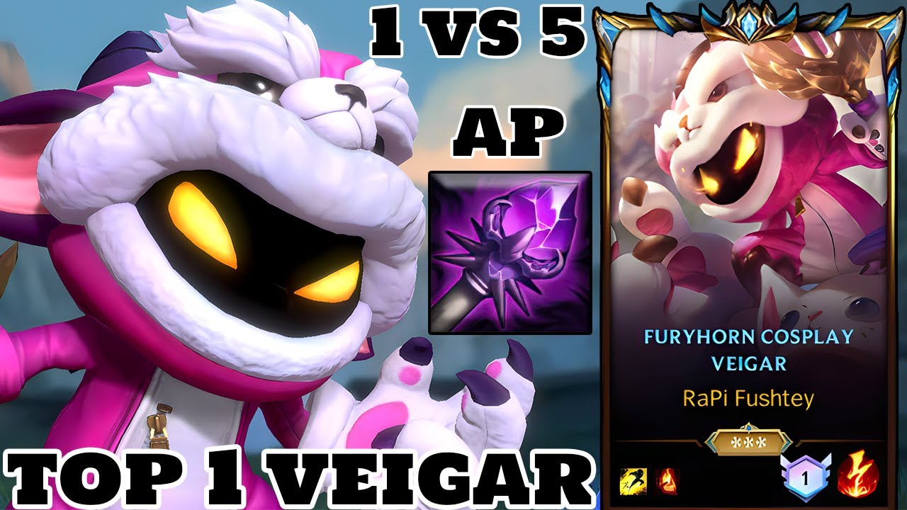 Wild Rift Top 1 Veigar - How to Play VEIGAR & CARRY Rank Challenger