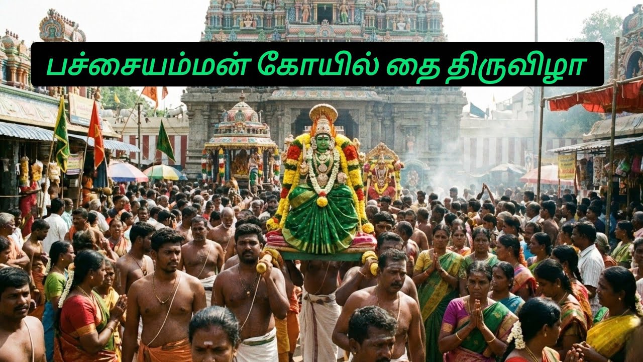 Pachaiyamman Thai Thiruvizha 2026 ✨🙏(பச்சையம்மன் தை திருவிழா கொண்டாட்டம்)🙏 #தைப்பூசம் #பச்சையம்மன் 