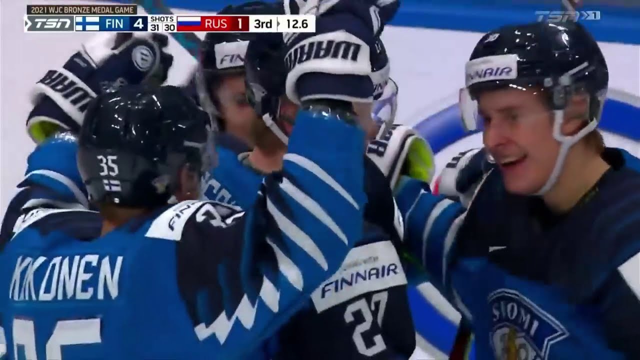 WJC-2021 (U20) | Bronze medal game | Finland - Russia | Highlights