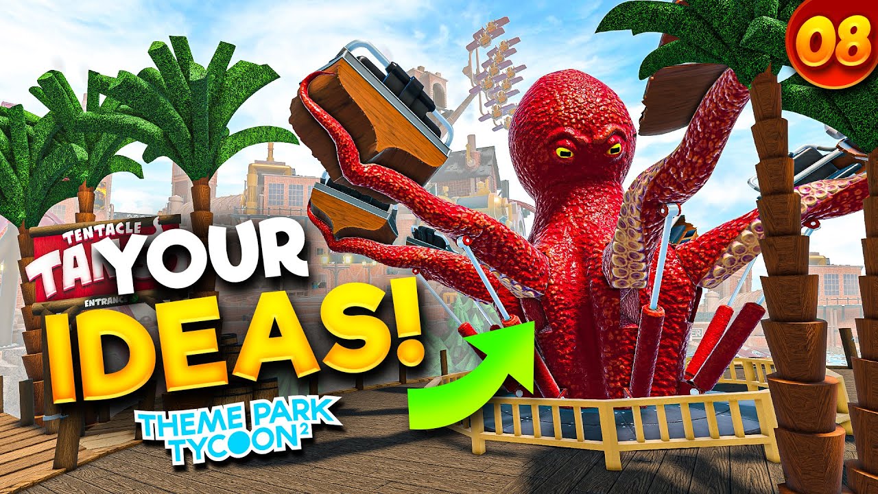 Adding YOUR IDEAS To My Theme Park! | Realm of Rides • #8