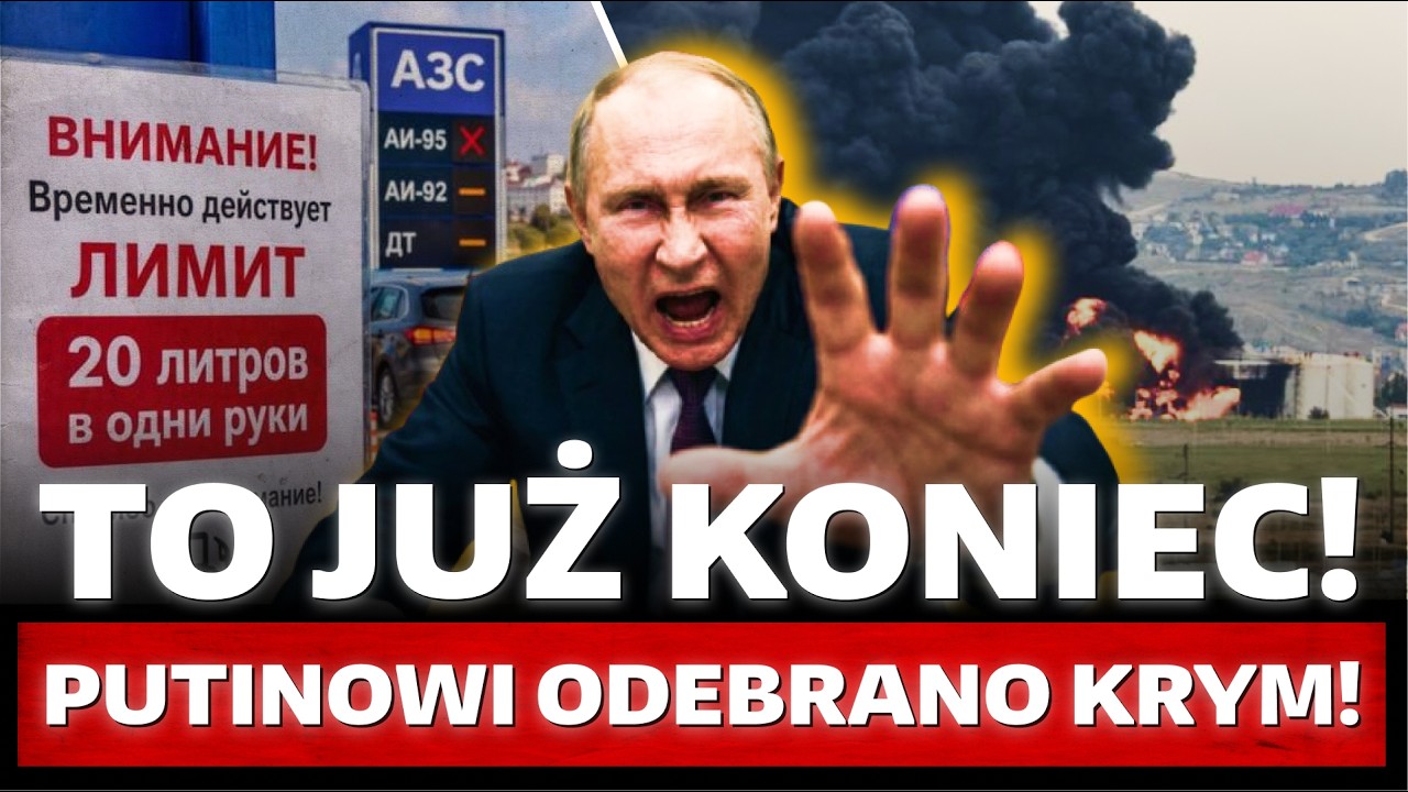 Panika w Rosji. KATASTROFA na Krymie. Ludzie na granicy GŁODU. Chaos! Ciągłe UDERZENIA!