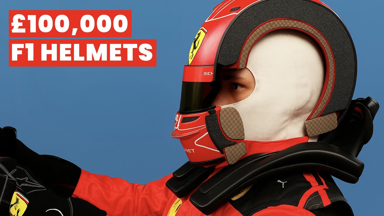 How The World's Strongest F1 Helmet Is Made