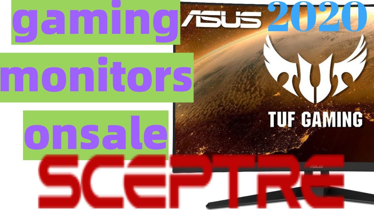 gaming monitors 27inch 32inch 2020