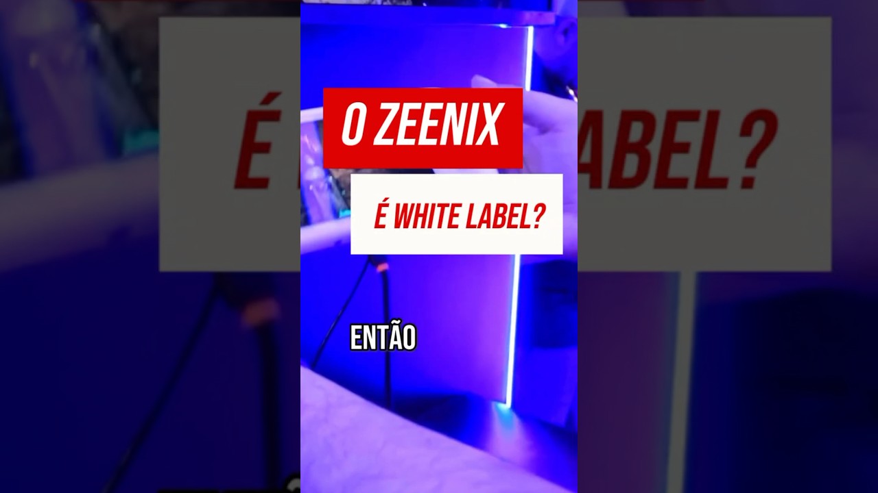 o ZEENIX &eacute; ou n&atilde;o &eacute; WHITE LABEL? #zeenix #tectoy #portatil