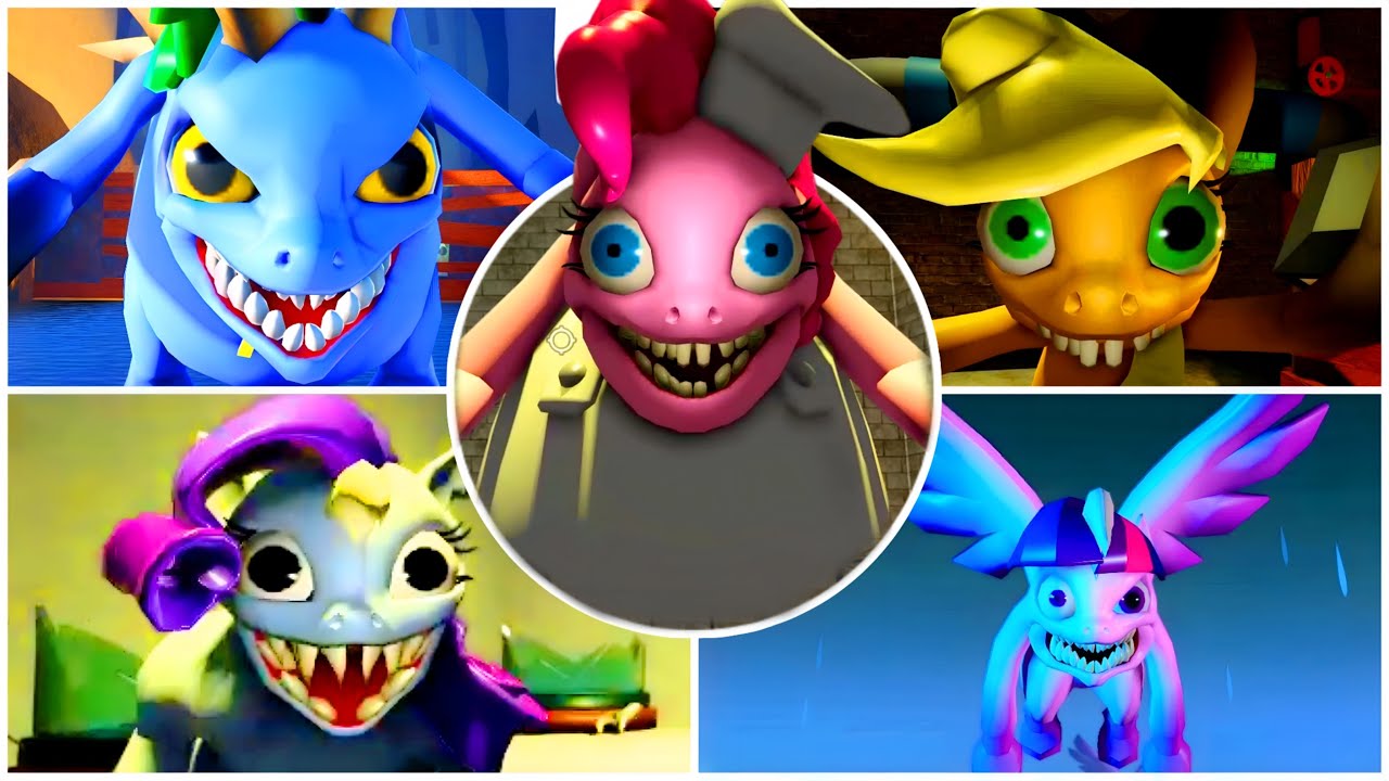 Roblox Horror: Run From The Pony Factory (Полный игровой процесс + Концовка) | Полное прохождение...