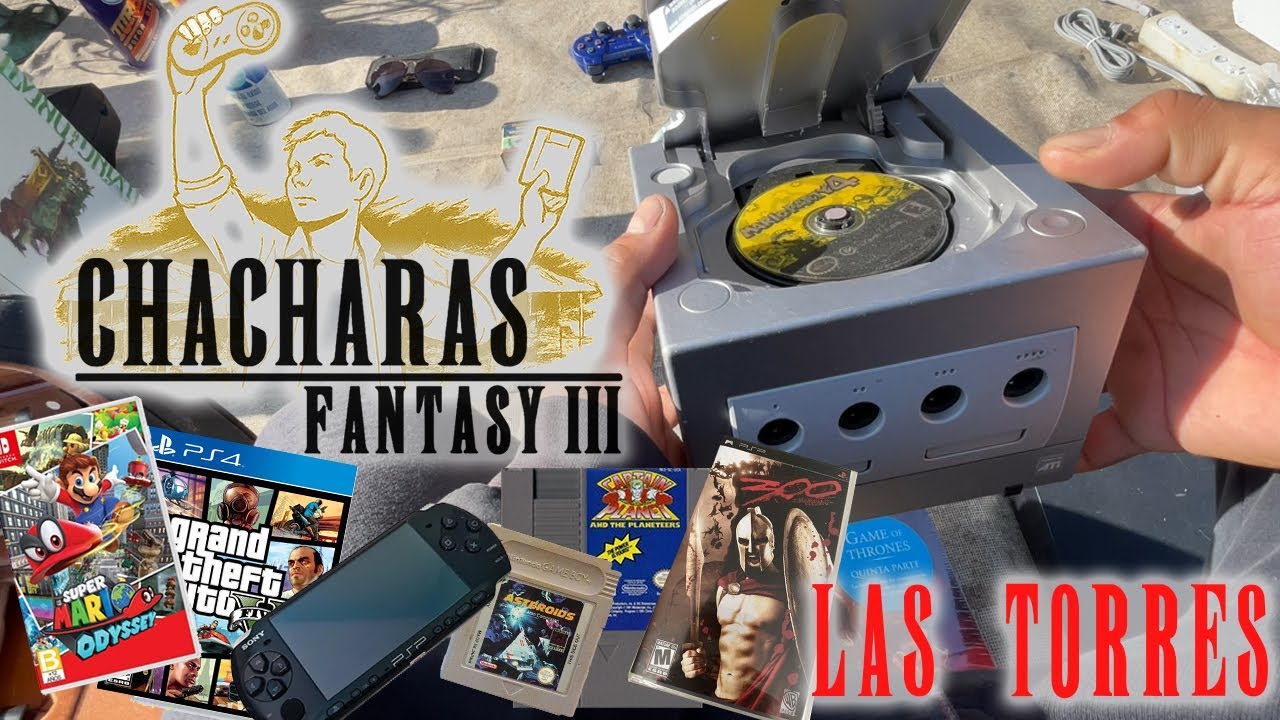 Chacharas fantasy 3, compras en el tianguis.