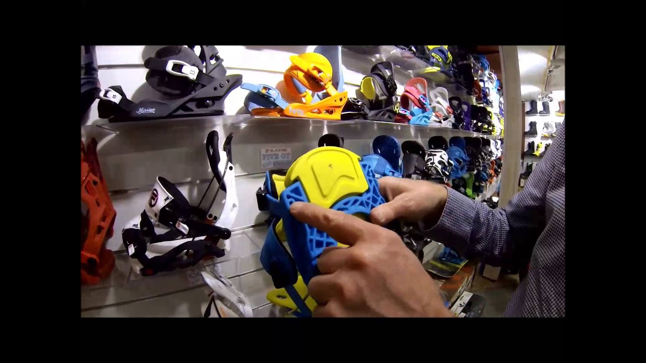 Fixation snowboard FUSE de chez FLOW !