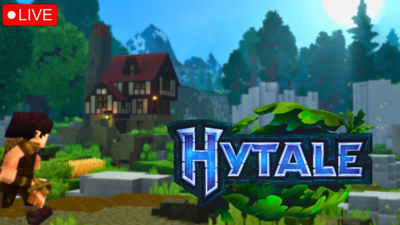 ( LIVE ) Hytale - So Minecraft? (PC)