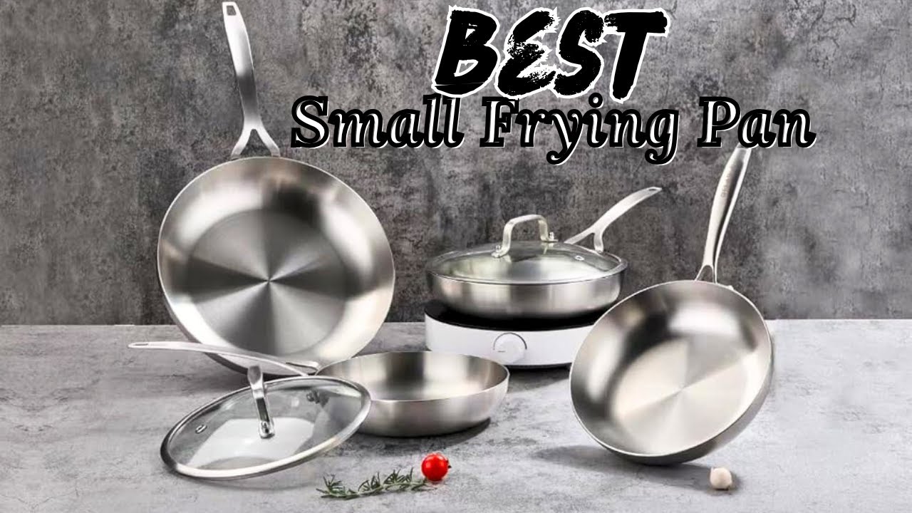 Delarlo Whole body Tri-Ply Stainless Steel 8inch Small Frying Pan | Best Small Frying Pan