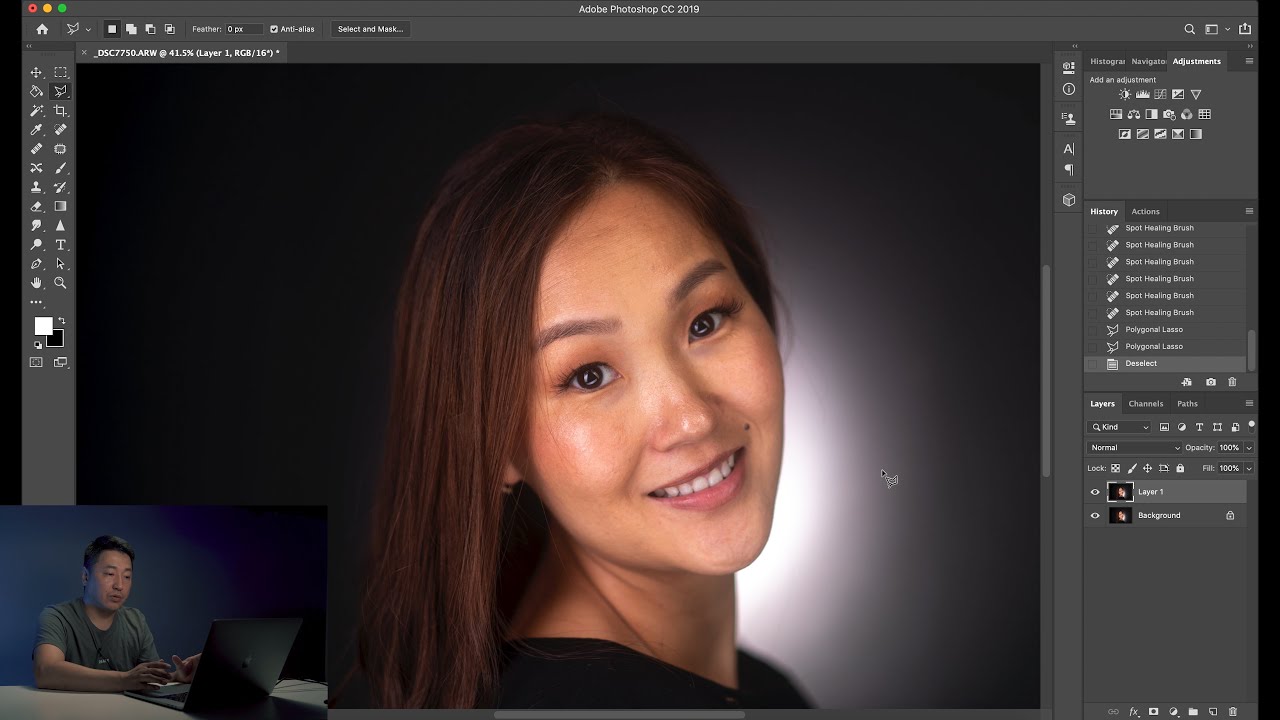 Photoshop retouching Анхан шатны хичээл