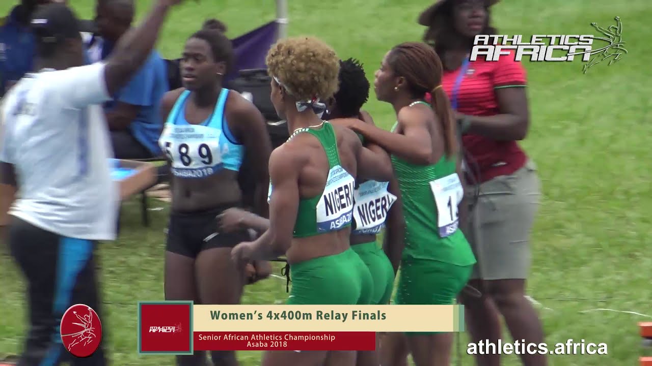 Women 4x400m Relay Final - African Senior Championships Asaba 2018