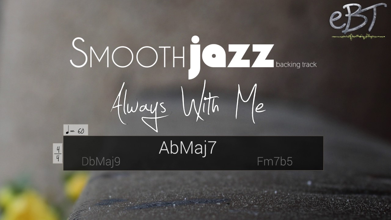 Smooth Jazz Backing Track in Ab Major | 60 bpm