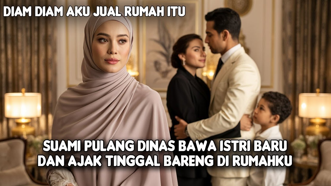 DIAM DIAM KUJUAL RUMAH MEWAHKU SETELAH SUAMI PULANG DINAS BAWA ISTRI BARU @ceritabunda88
