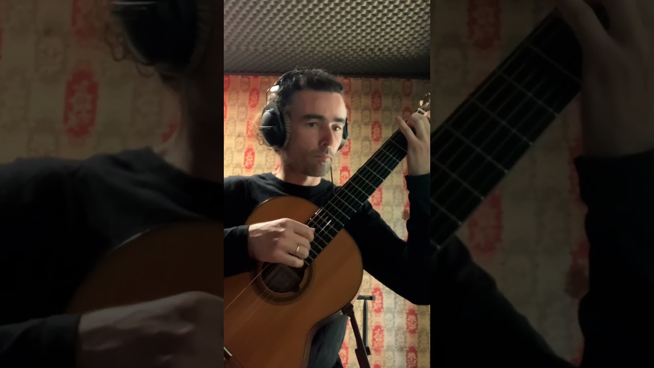 Spiegel im Spiegel by Arvo Part arranged for solo guitar #shorts #guitar