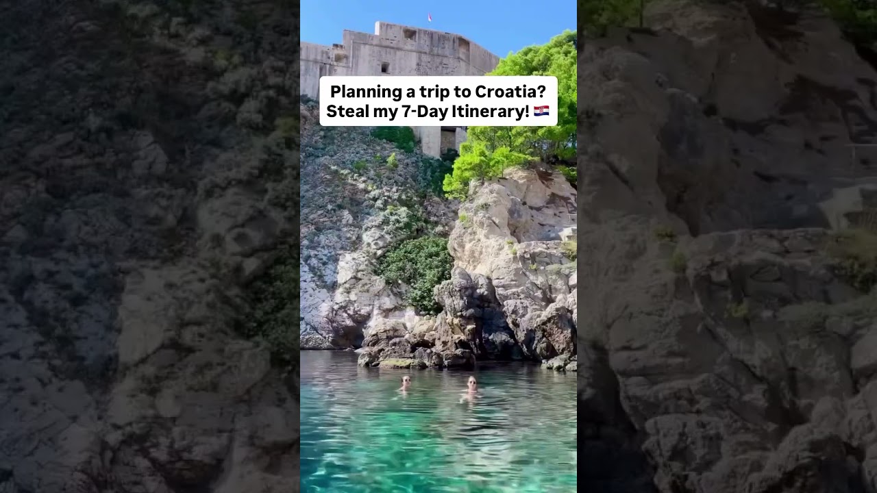 Steal my 7-day Croatia itinerary #travel #croatiatrip #visitcroatia