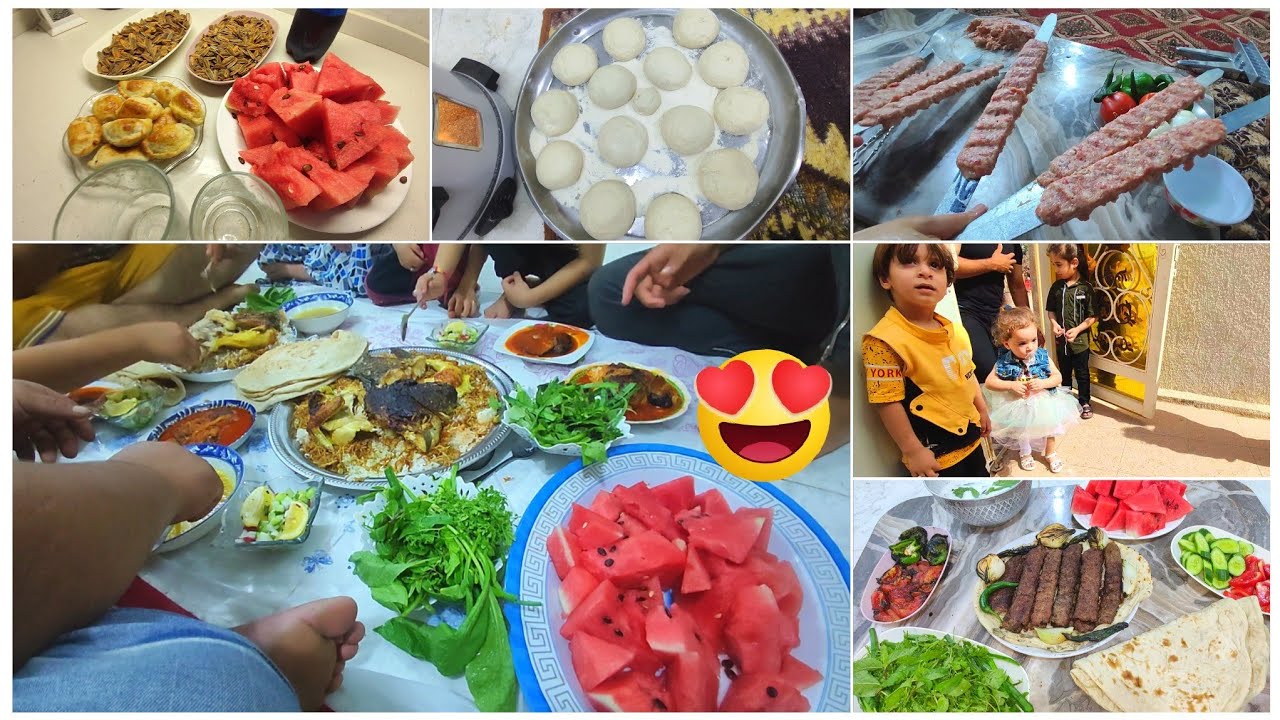 روتين العيد ويه الاهل والحبايب🤩وانتو وين طلعتو بهذا التراب😅قررت بعد ماانظف اختي غسلت البيت🤣🐓