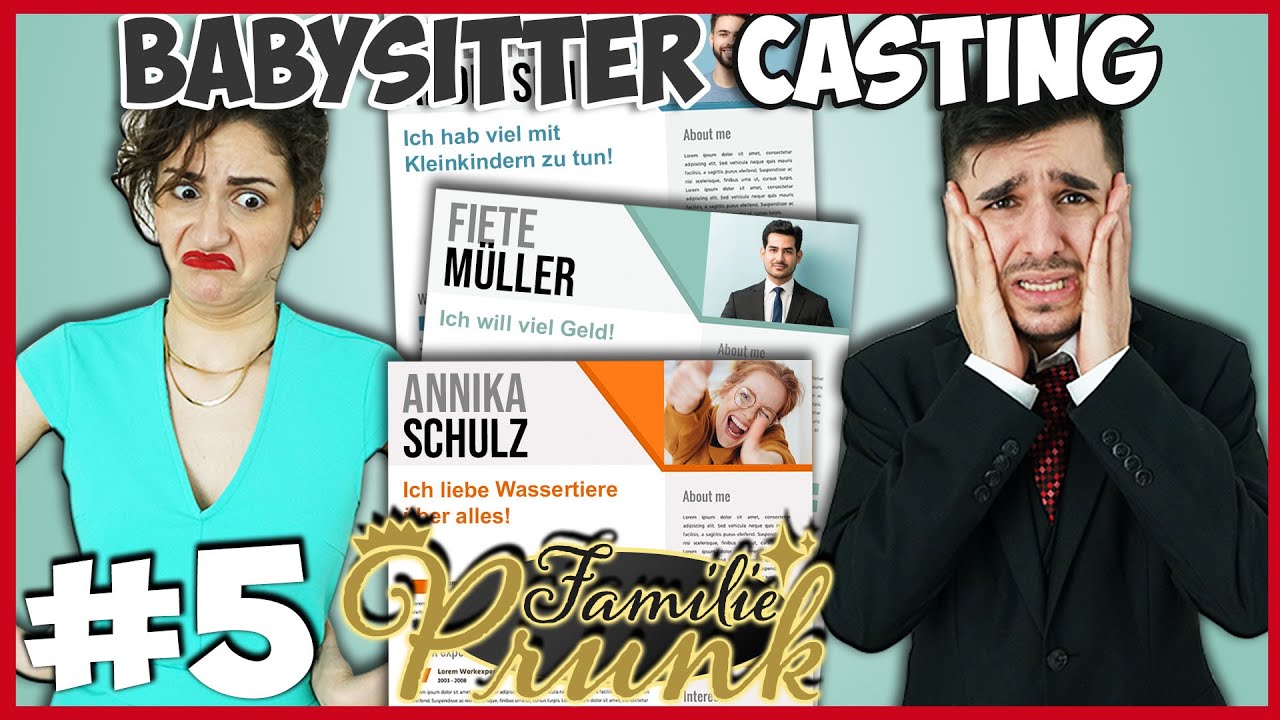 BABYSITTER CASTING FÜR PURPLE Mama & Papa suchen eine Nanny! Familie Prunk #5