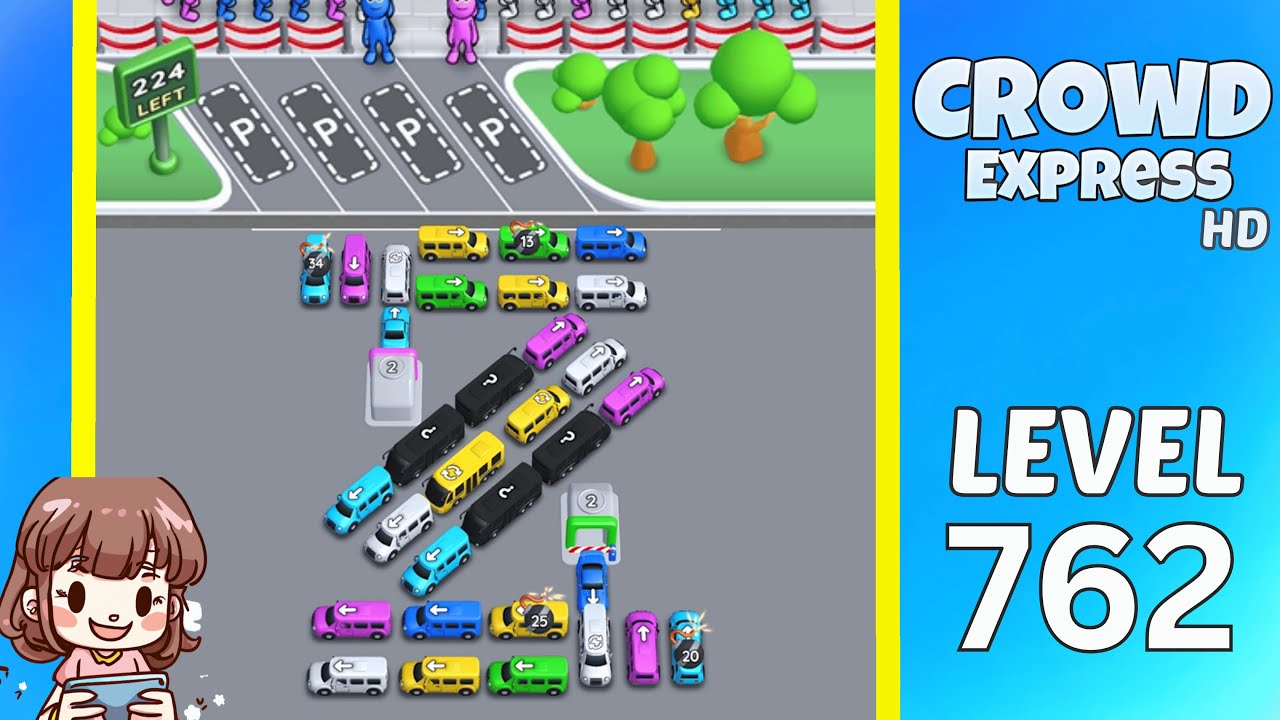 Crowd Express Level 762 Solution Walkthrough