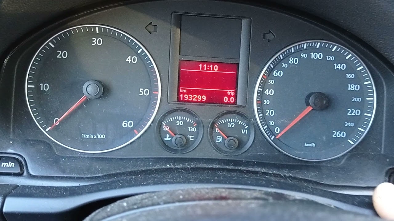 Kasowanie inspekcji serwisowej serwisu ręcznie VW golf 5  Tiguan.Service now