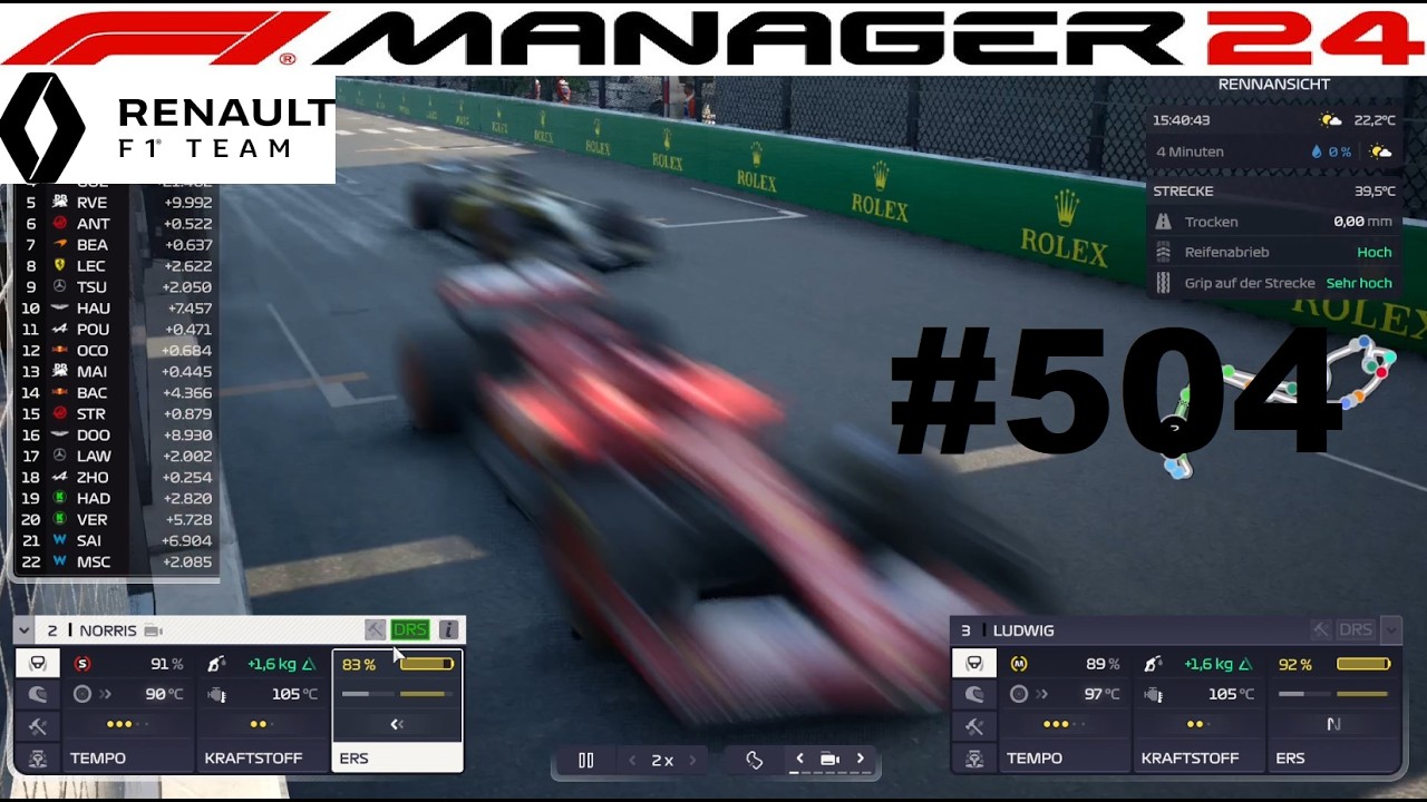 Gefühlt gegen 42 andere Fahrer #504 -F1 Manager 24-